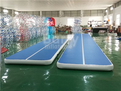 Factory OEM Wholesale Flip Tumbling Mat Gymnastics Inflatable Air Tumble Track BY-AT-120